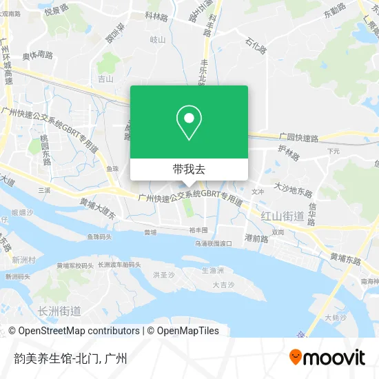 韵美养生馆-北门地图