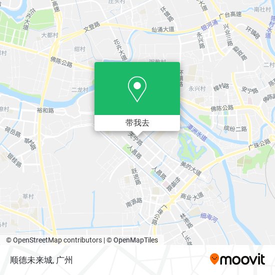 顺德未来城地图