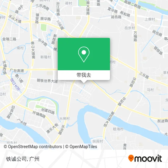 铁诚公司地图