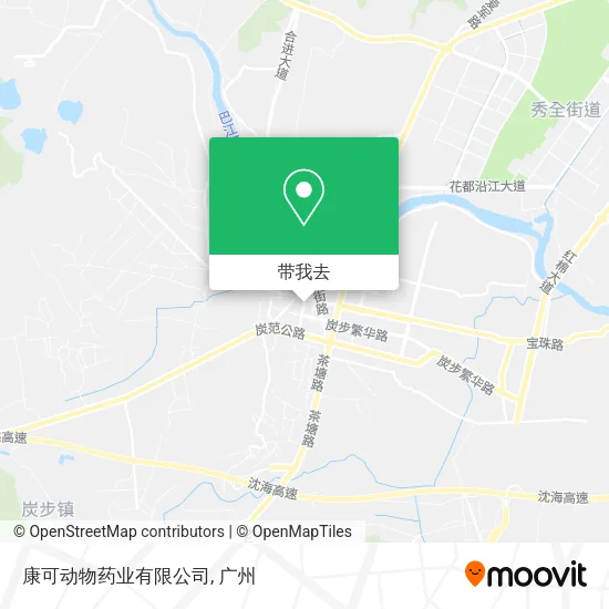 康可动物药业有限公司地图