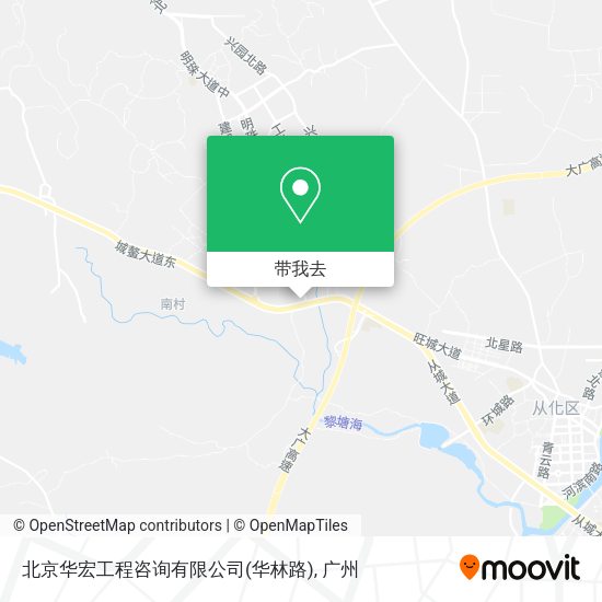 北京华宏工程咨询有限公司(华林路)地图