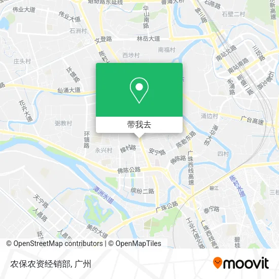 农保农资经销部地图