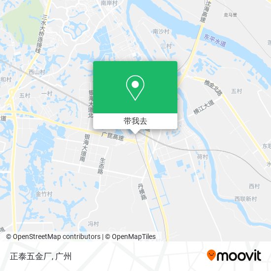 正泰五金厂地图