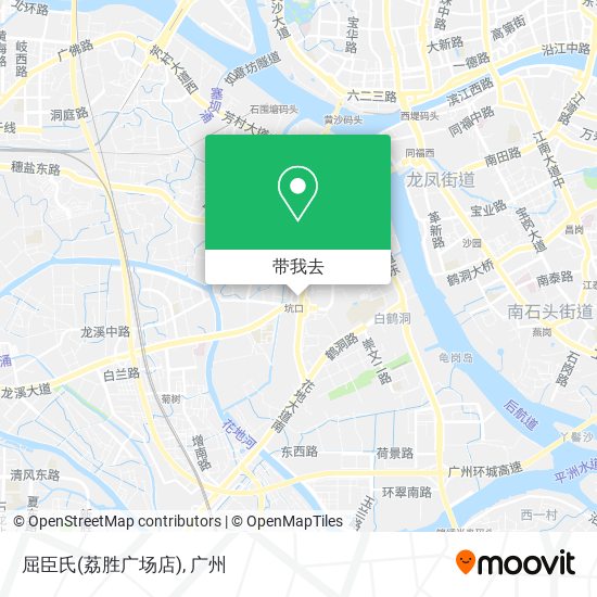 屈臣氏(荔胜广场店)地图
