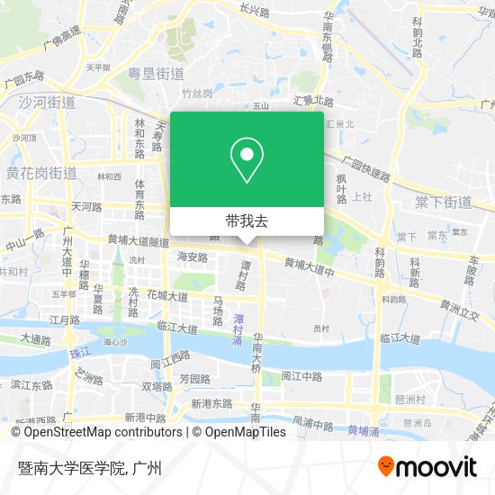 暨南大学医学院地图