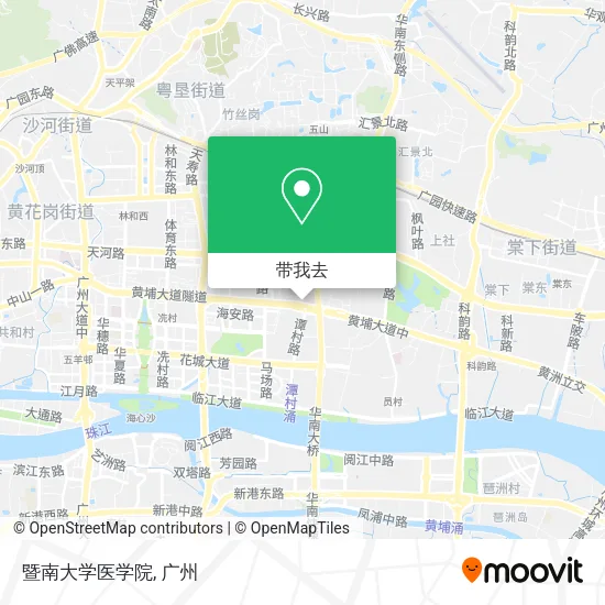 暨南大学医学院地图