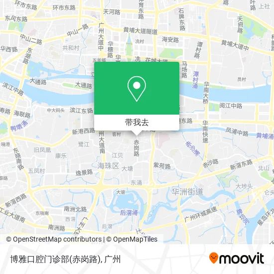 博雅口腔门诊部(赤岗路)地图