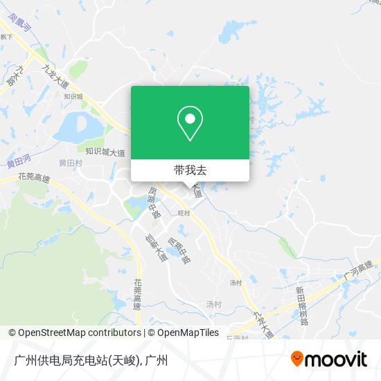 广州供电局充电站(天峻)地图