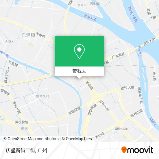 庆盛新街二街地图
