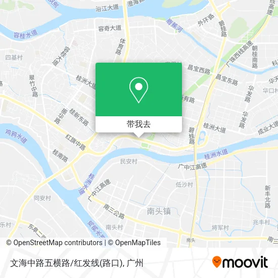 文海中路五横路/红发线(路口)地图