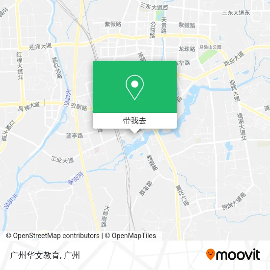 广州华文教育地图