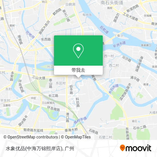 水象优品(中海万锦熙岸店)地图