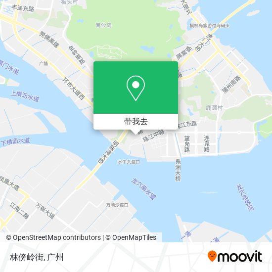 林傍岭街地图