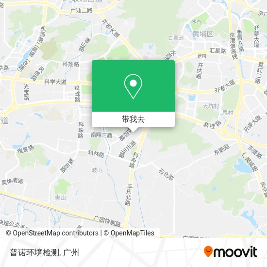 普诺环境检测地图