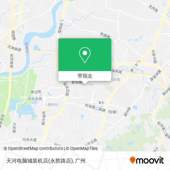 天河电脑城装机店(永胜路店)地图
