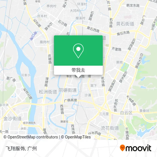 飞翔服饰地图