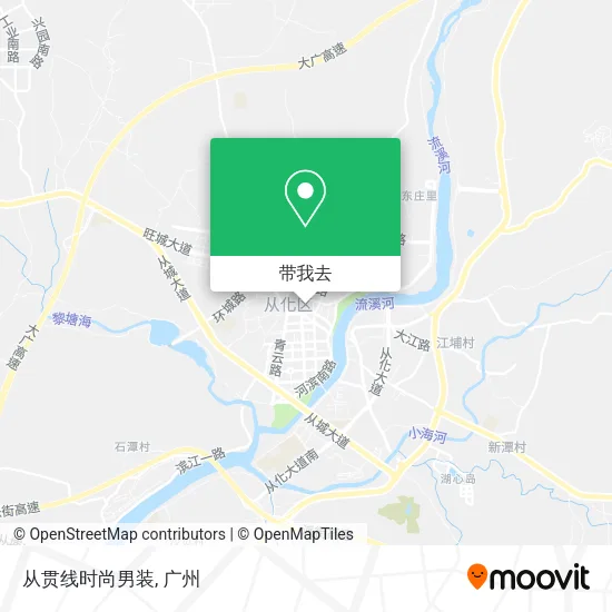 从贯线时尚男装地图