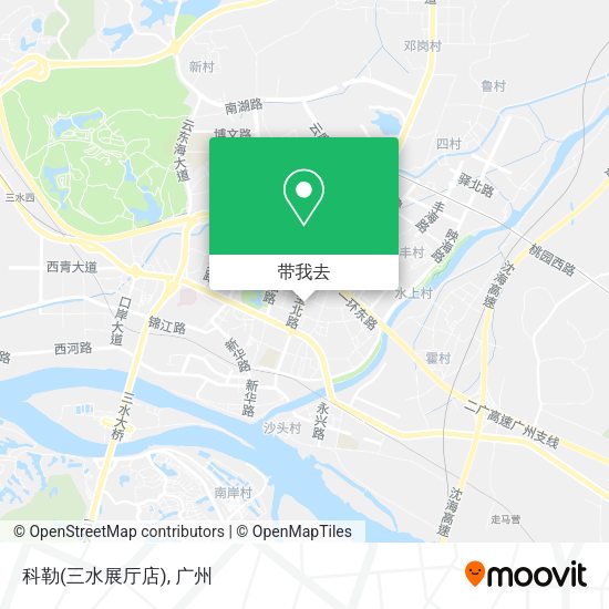 科勒(三水展厅店)地图