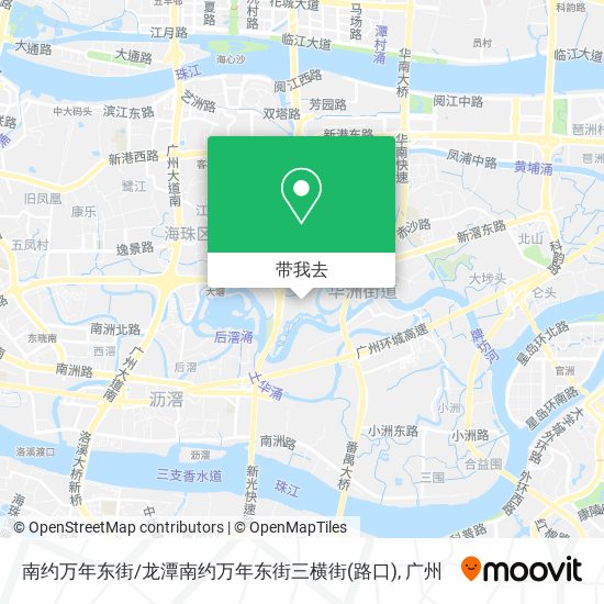 南约万年东街/龙潭南约万年东街三横街(路口)地图