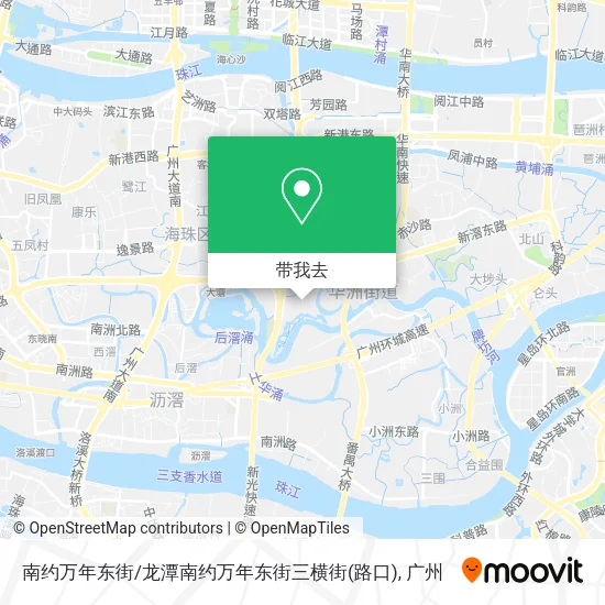 南约万年东街/龙潭南约万年东街三横街(路口)地图