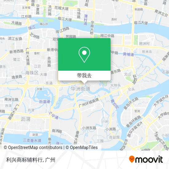利兴商标辅料行地图