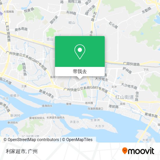 利家超市地图