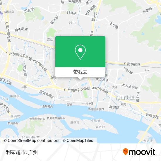 利家超市地图