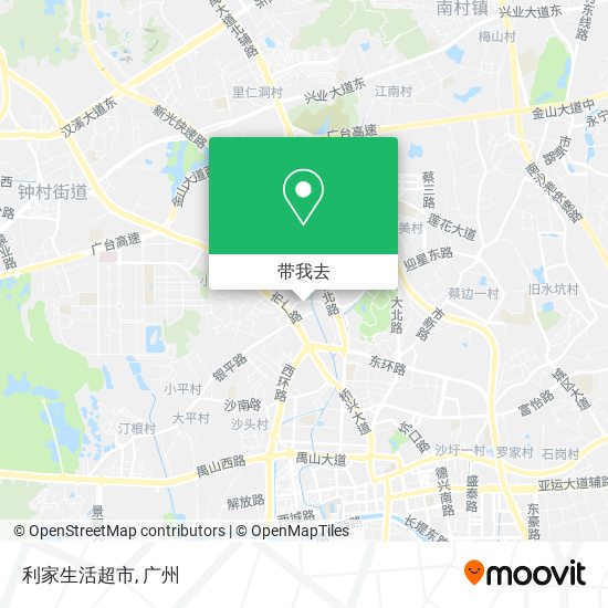 利家生活超市地图