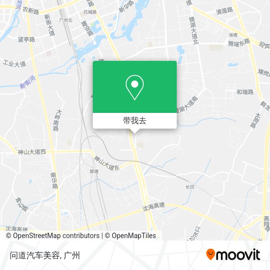 问道汽车美容地图