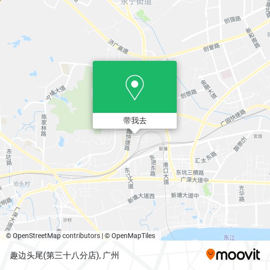 趣边头尾(第三十八分店)地图