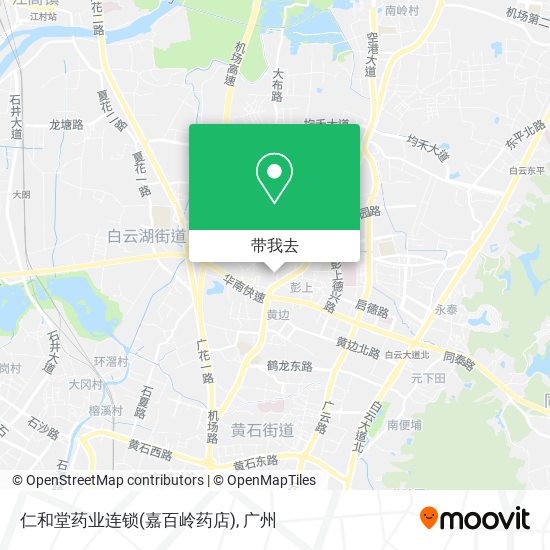 仁和堂药业连锁(嘉百岭药店)地图
