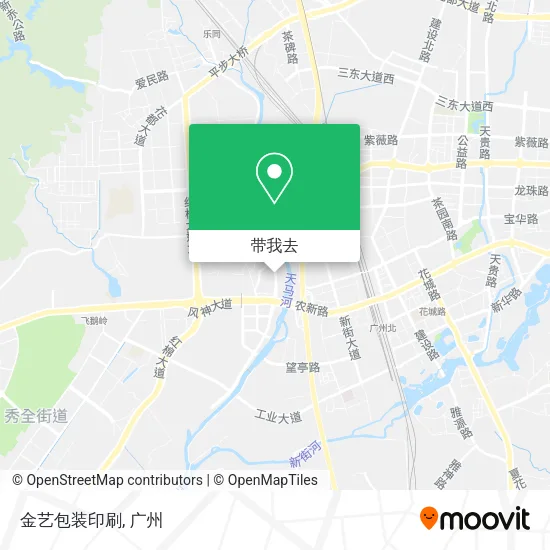 金艺包装印刷地图