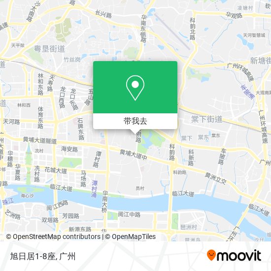 旭日居1-8座地图