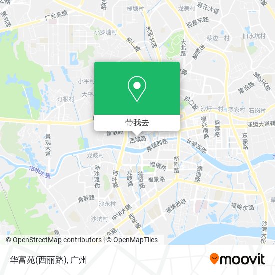 华富苑(西丽路)地图