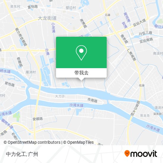 中力化工地图