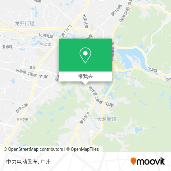 中力电动叉车地图