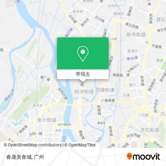 睿晟美食城地图