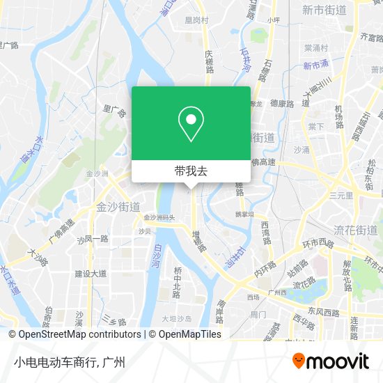 小电电动车商行地图