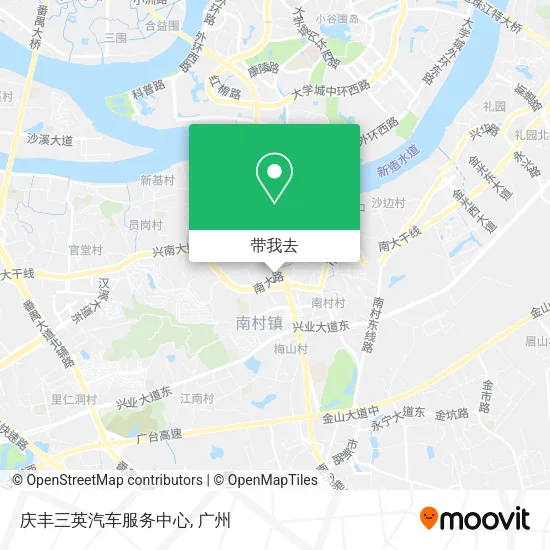 庆丰三英汽车服务中心地图