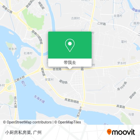 小厨房私房菜地图