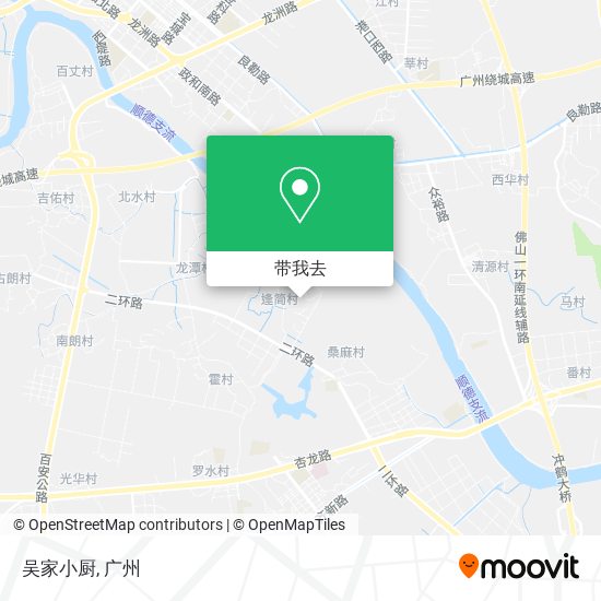 吴家小厨地图