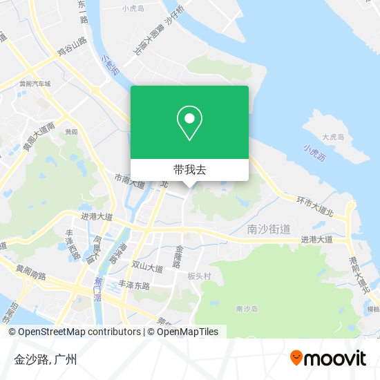 金沙路地图