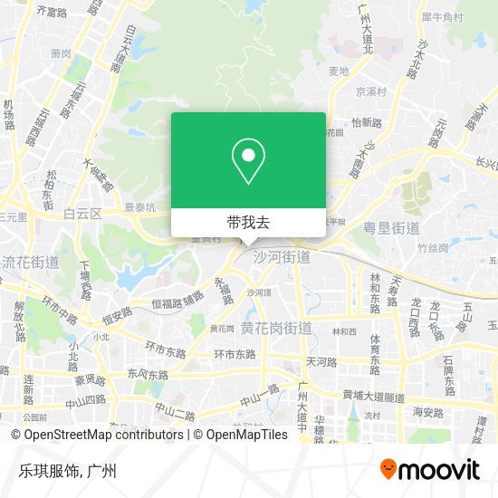 乐琪服饰地图