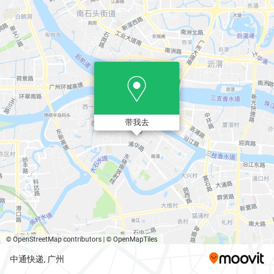 中通快递地图