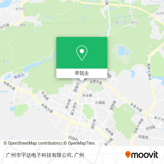 广州市宇达电子科技有限公司地图