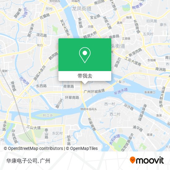 华康电子公司地图