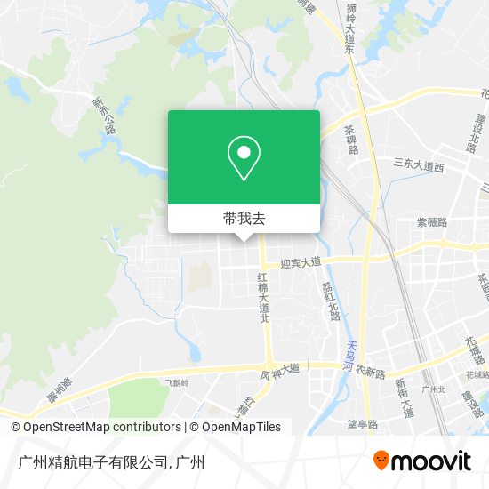 广州精航电子有限公司地图