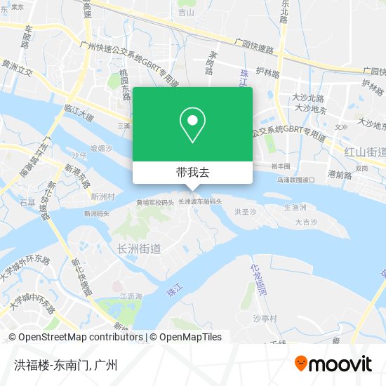 洪福楼-东南门地图