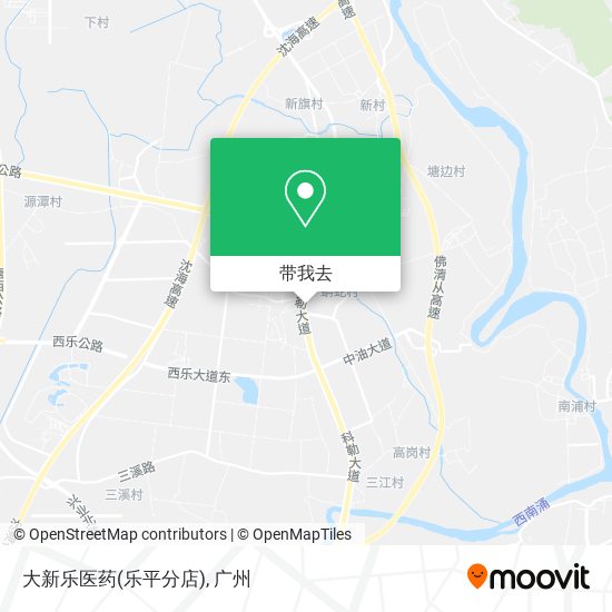 大新乐医药(乐平分店)地图