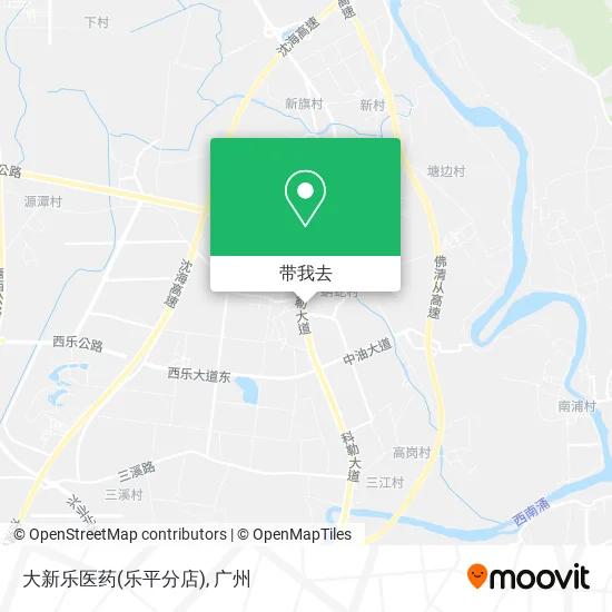 大新乐医药(乐平分店)地图